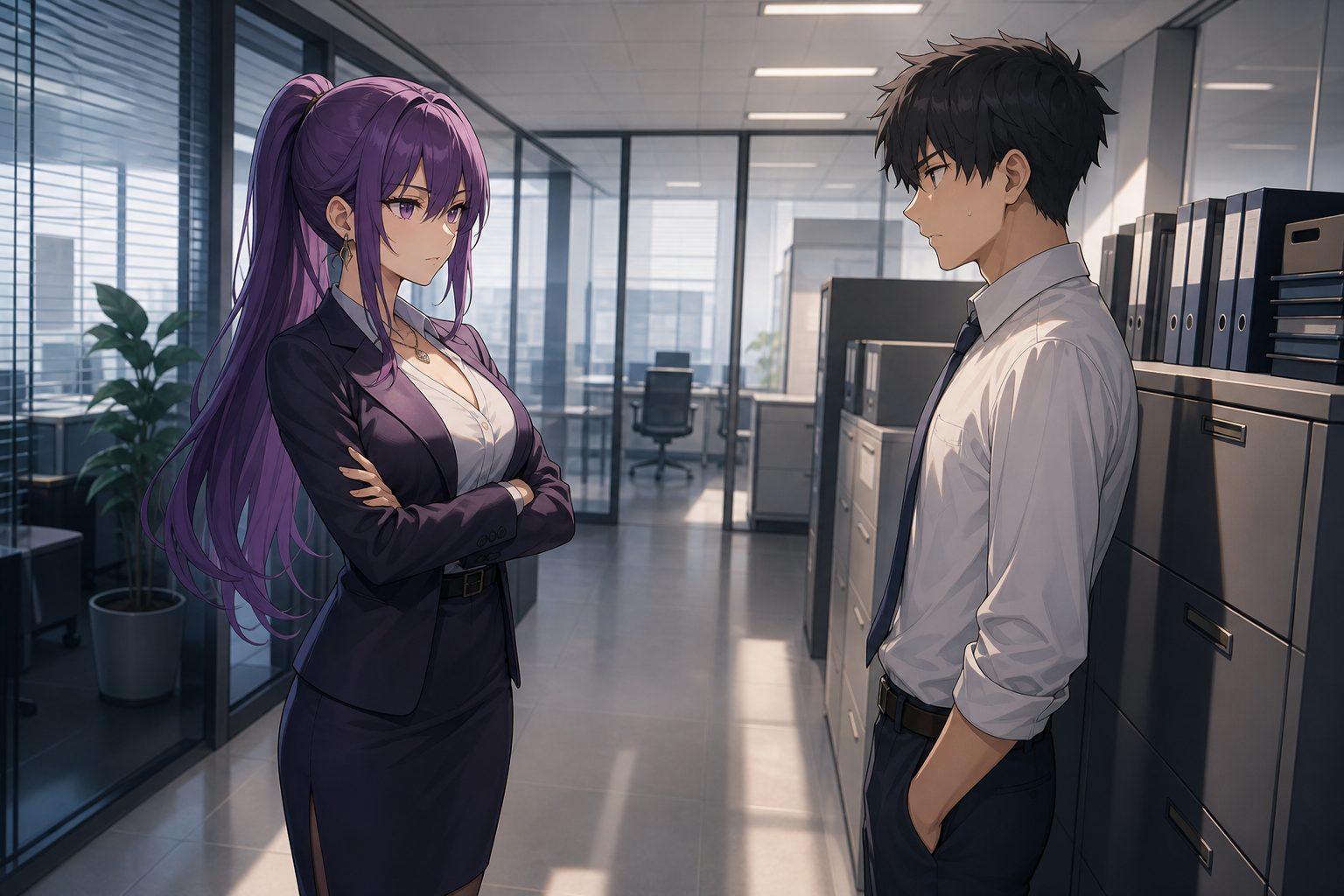 NTR办公室 角色养成 画面 2