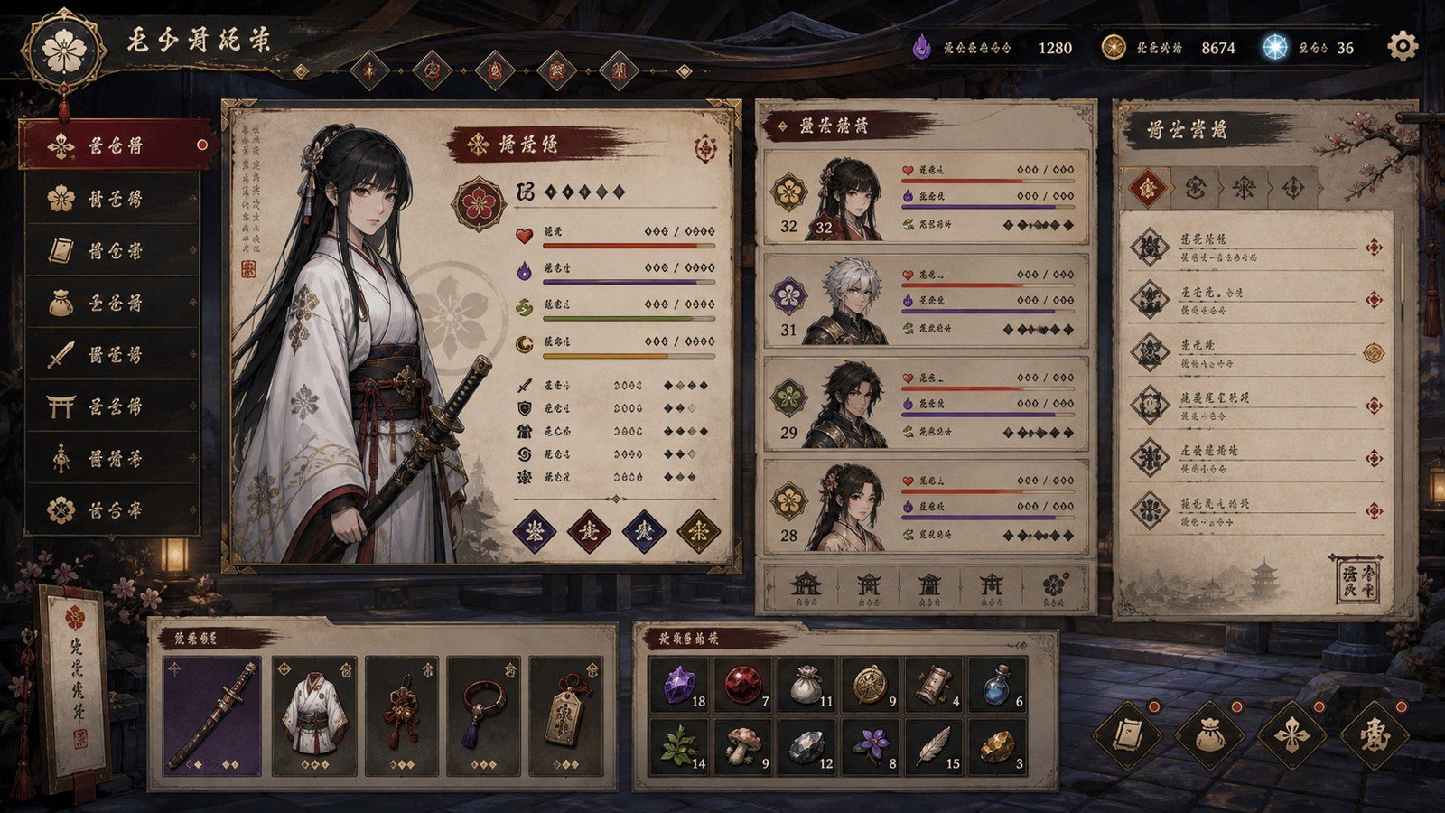 玉莲之剑v0 操作界面 资料图 6