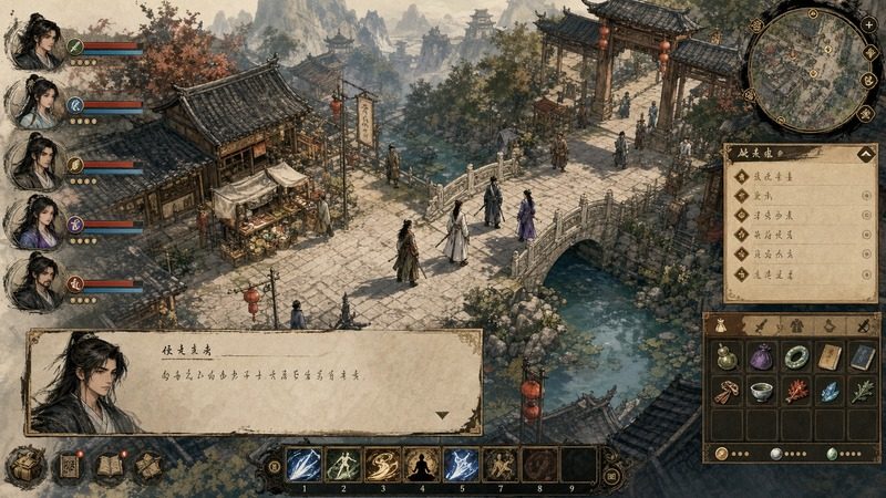 金庸群侠传5爱与死仙狐MOD六周年 角色养成 玩法截图 4