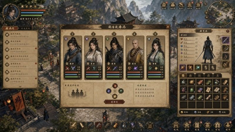 金庸群侠传5爱与死仙狐MOD六周年 剧情互动 内容截图 8